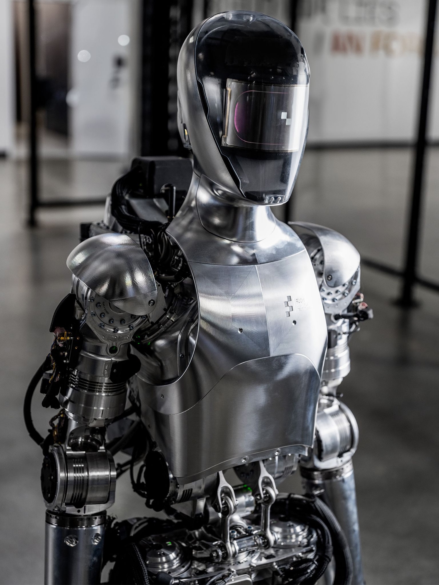 Robô humanoide em ambiente real